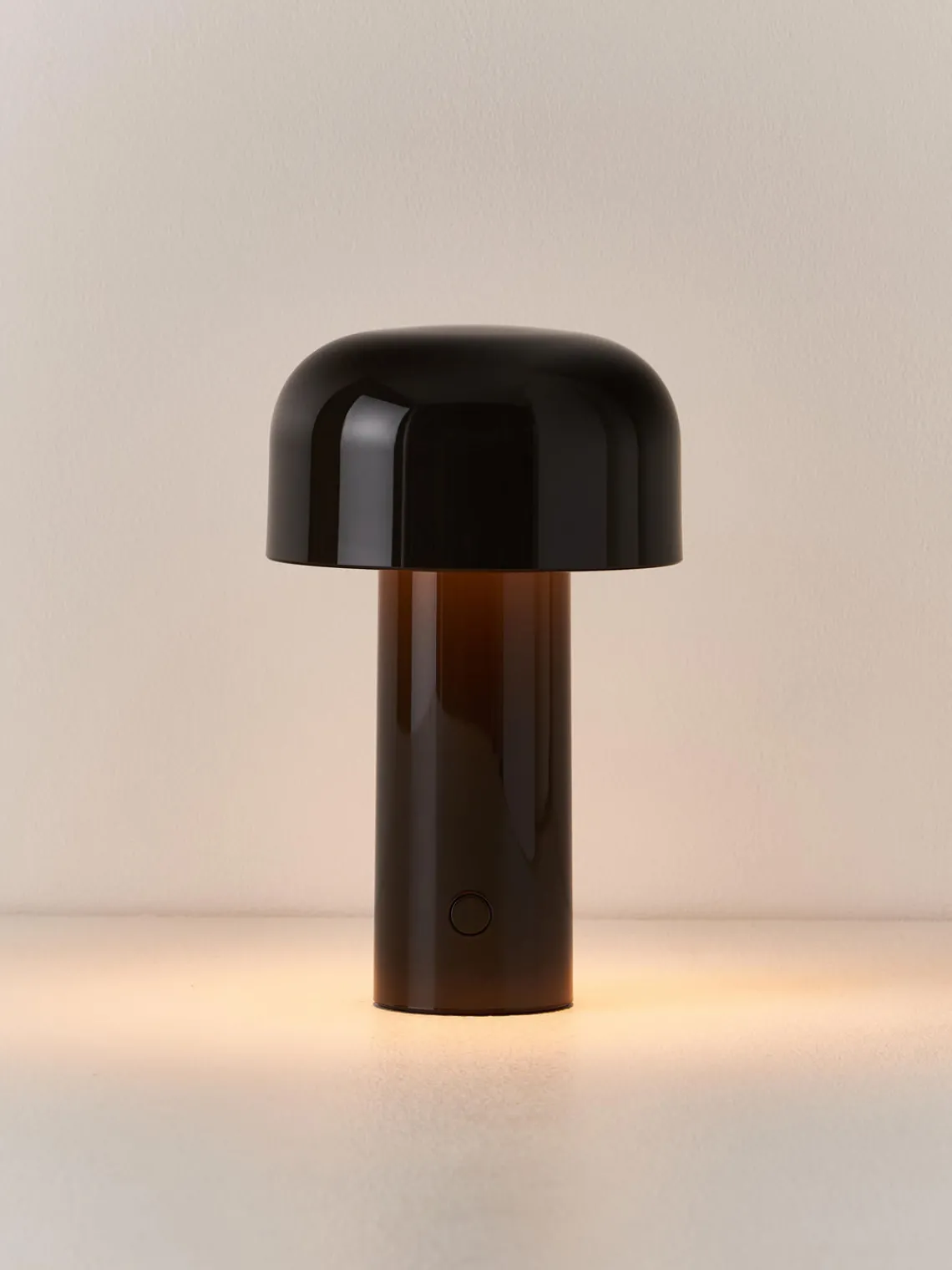 Lámparas De Mesa|Lámparas De Techo>Flos Lámpara de mesa LED pequeña regulable Bellhop, portátil Marrón oscuro brillante