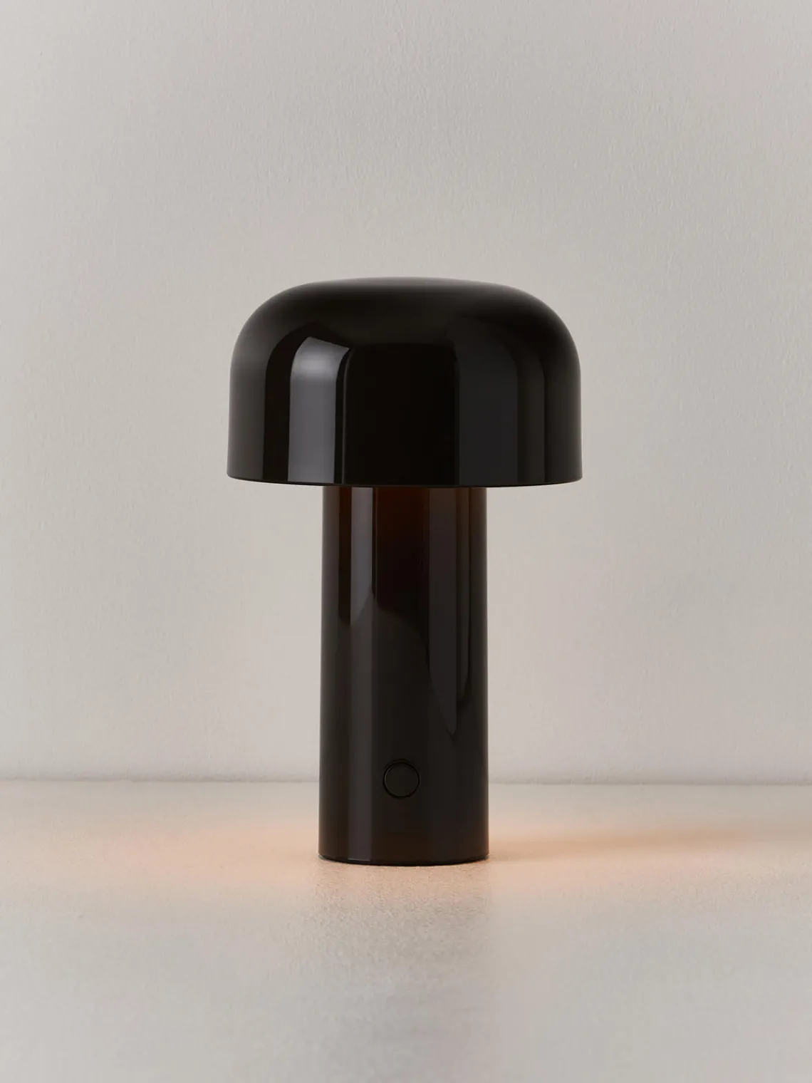 Lámparas De Mesa|Lámparas De Techo>Flos Lámpara de mesa LED pequeña regulable Bellhop, portátil Marrón oscuro brillante