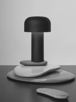 Lámparas De Mesa|Lámparas De Techo>Flos Lámpara de mesa LED pequeña regulable Bellhop, portátil Negro mate