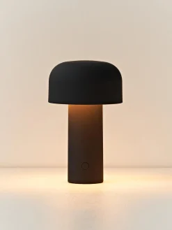 Lámparas De Mesa|Lámparas De Techo></noscript>Flos Lámpara de mesa LED pequeña regulable Bellhop, portátil Negro mate