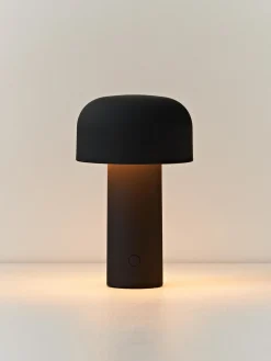 Lámparas De Mesa|Lámparas De Techo></noscript>Flos Lámpara de mesa LED pequeña regulable Bellhop, portátil Negro mate