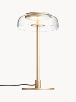 Online Lámpara de mesa LED pequeña soplada regulable Blossi, portátil Lámparas De Mesa|Lámparas De Techo