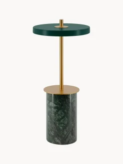 Sale Lámpara de mesa LED pequeña regulable de mármol Asteria, portátil Lámparas De Mesa|Lámparas De Techo