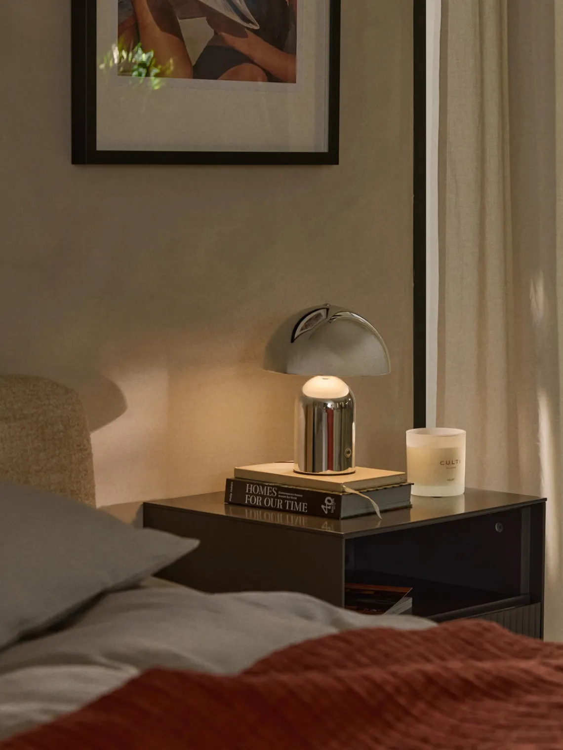 Online Lámpara de mesa LED pequeña regulable Walter, portátil Lámparas De Mesa|Lámparas De Techo