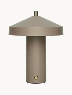 Lámparas De Mesa|Lámparas De Techo>Oyoy Living Design Lámpara de mesa LED pequeña regulable Hatto, portátil Beige