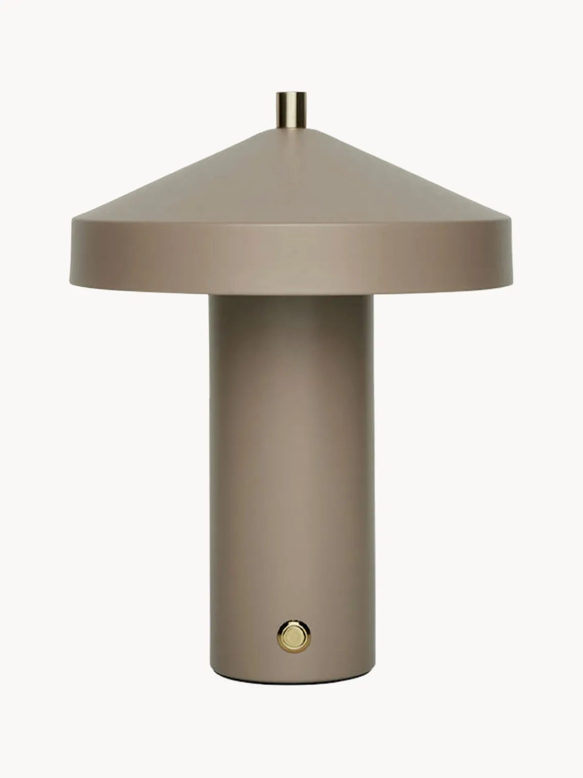 Lámparas De Mesa|Lámparas De Techo>Oyoy Living Design Lámpara de mesa LED pequeña regulable Hatto, portátil Beige