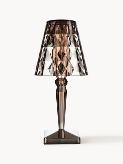 Lámparas De Mesa De Exterior|Lámparas De Mesa De Exterior>Kartell Lámpara de mesa LED regulable Big Battery, portátil, 37 cm Marrón claro