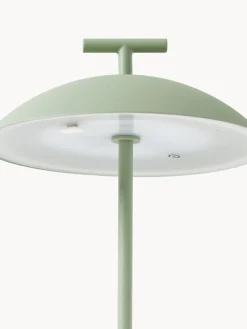Lámparas De Mesa De Exterior|Lámparas De Techo></noscript>Kartell Lámpara de mesa LED regulable Mini Geen-a, portátil Verde salvia