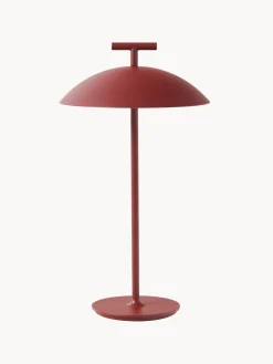 Lámparas De Mesa De Exterior|Lámparas De Techo>Kartell Lámpara de mesa LED regulable Mini Geen-a, portátil Rojo óxido