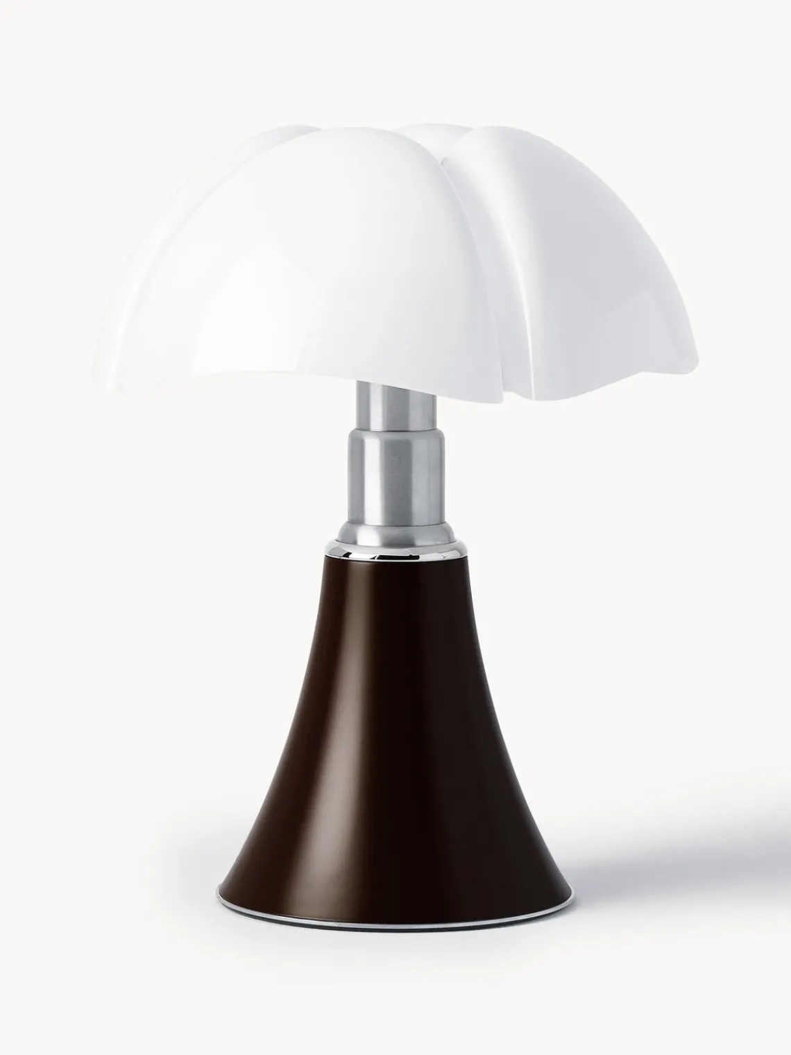 Lámparas De Mesa|Lámparas De Techo>Martinelli Luce Lámpara de mesa LED regulable Pipistrello, portátil Marrón oscuro mate