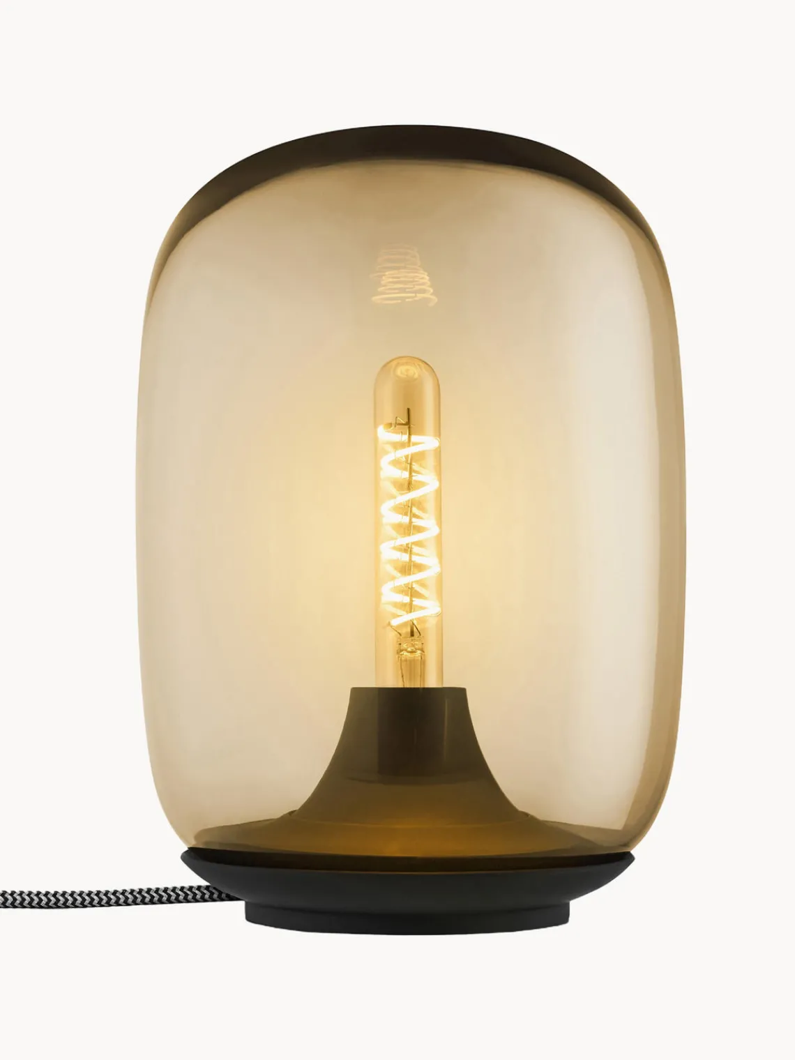 New Lámpara de mesa LED regulable soplada Acorn Lámparas De Mesa|Lámparas De Techo