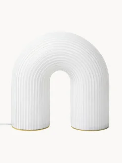 Lámparas De Mesa|Lámparas De Techo>Ferm Living Lámpara de mesa LED regulable con estructura estriada Vuelta, tamaños diferentes