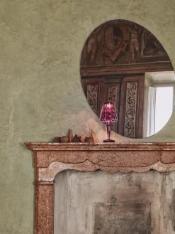 Lámparas De Mesa De Exterior|Lámparas De Mesa De Exterior>Kartell Lámpara de mesa LED regulable Big Battery, Al 37 cm Ciruela