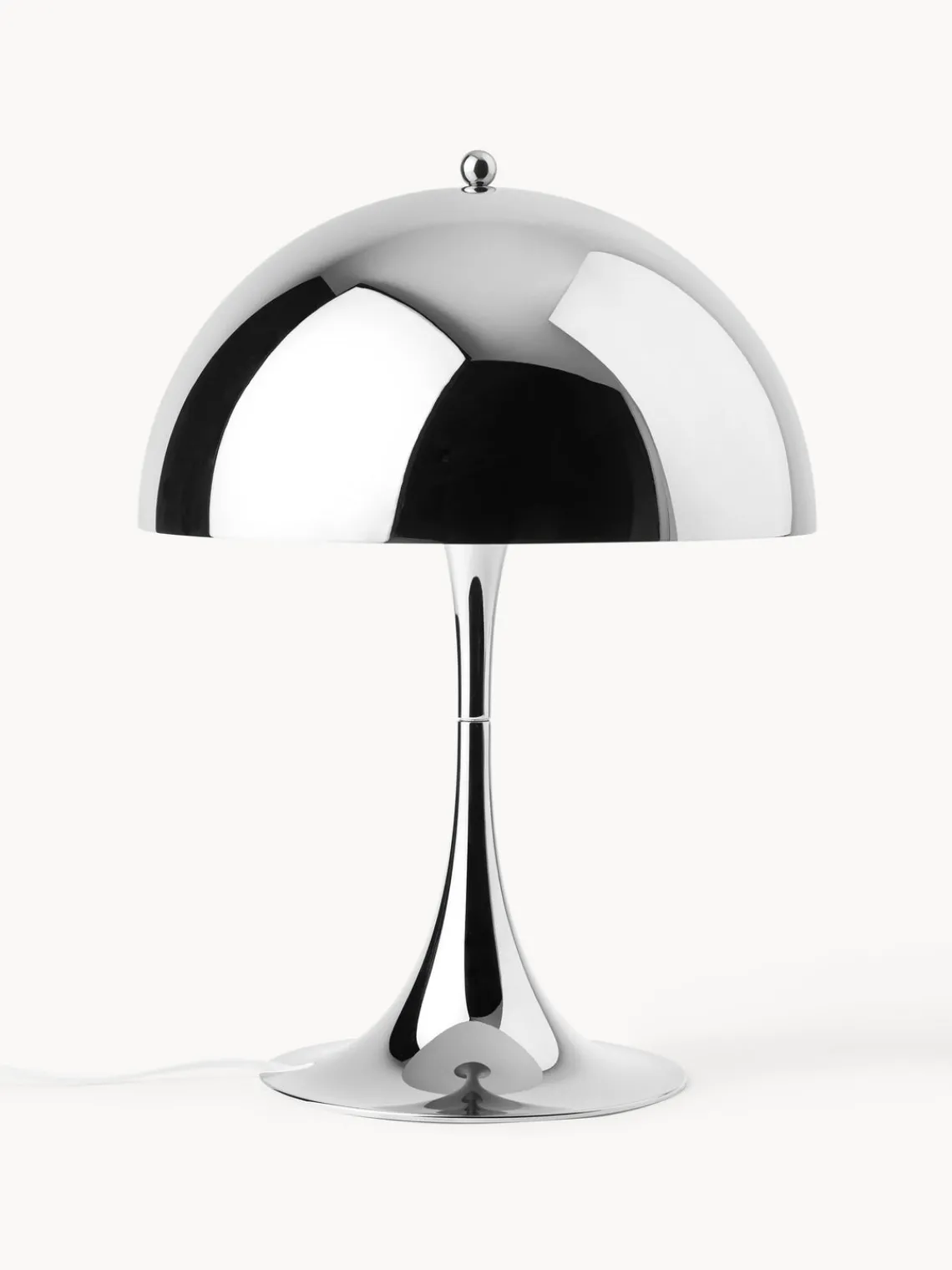Lámparas De Mesa|Lámparas De Techo>Louis Poulsen Lámpara de mesa LED regulable con temporizador Panthella, 34 cm Acero plateado
