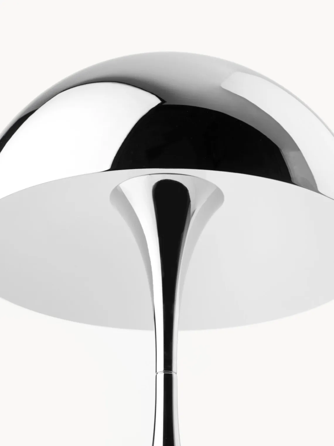 Lámparas De Mesa|Lámparas De Techo>Louis Poulsen Lámpara de mesa LED regulable con temporizador Panthella, 34 cm Acero plateado