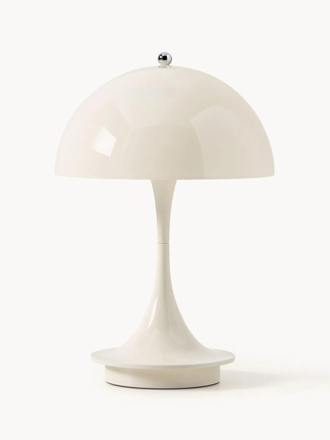 Lámparas De Mesa De Exterior|Lámparas De Mesa>Louis Poulsen Lámpara de mesa LED regulable Panthella 160, diseño Verner Panton Plástico beige claro