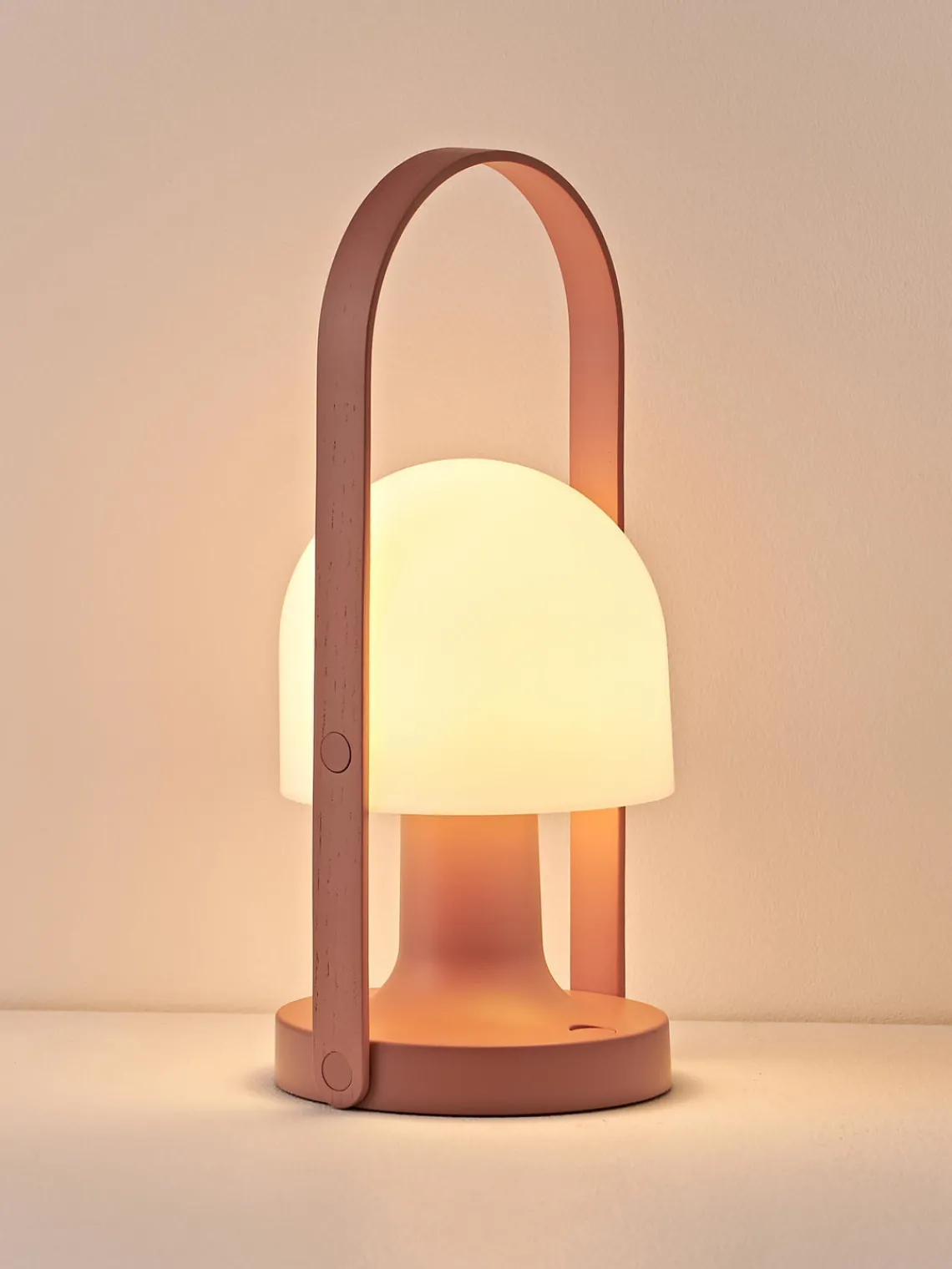 Lámparas De Mesa|Lámparas De Techo>Marset Lámpara de mesa LED regulable Followme, con pantalla orientable Blanco, terracota