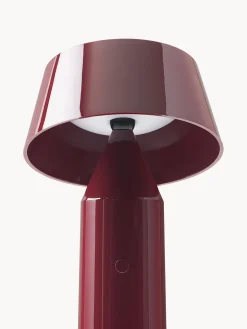 Lámparas De Mesa|Lámparas De Techo></noscript>Marset Lámpara de mesa LED regulable con pantalla ajustable Bicoca, pórtatil Rojo vino brillante, rojo coral