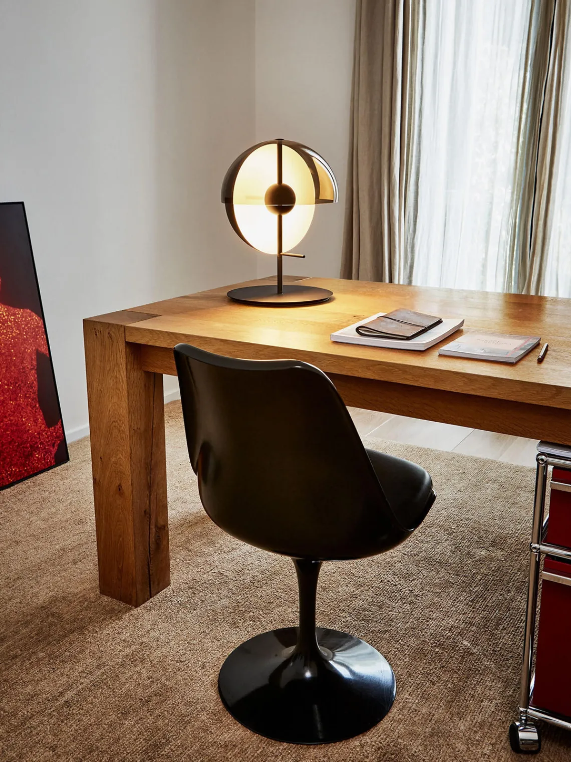 Lámparas De Mesa|Lámparas De Techo>Marset Lámpara de mesa LED regulable Theia Gris antracita, blanco