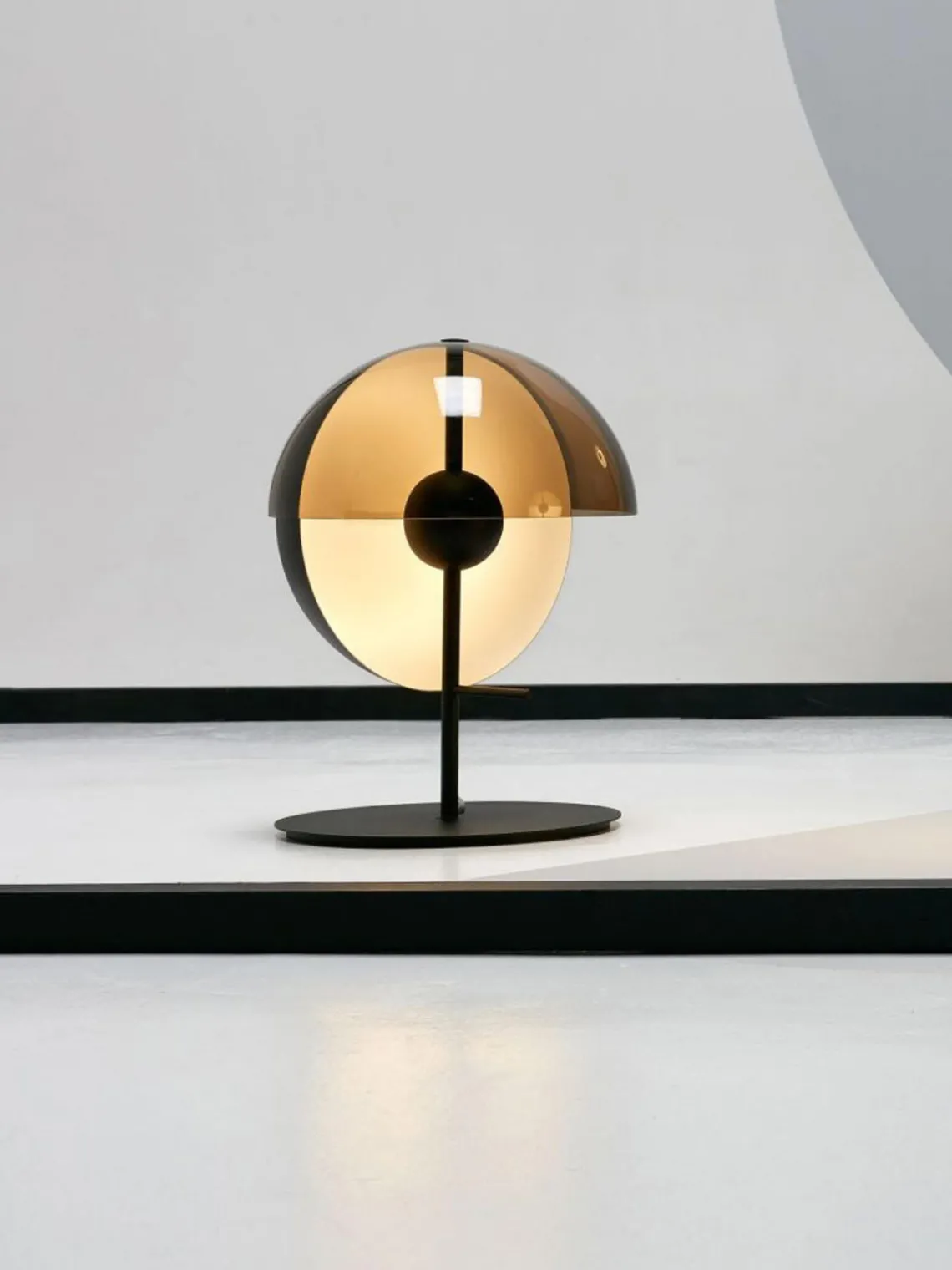 Lámparas De Mesa|Lámparas De Techo>Marset Lámpara de mesa LED regulable Theia Gris antracita, blanco