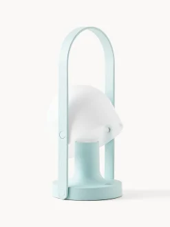 Lámparas De Mesa|Lámparas De Mesa De Exterior></noscript>Marset Lámpara de mesa LED regulable Followme, con pantalla orientable Blanco, turquesa