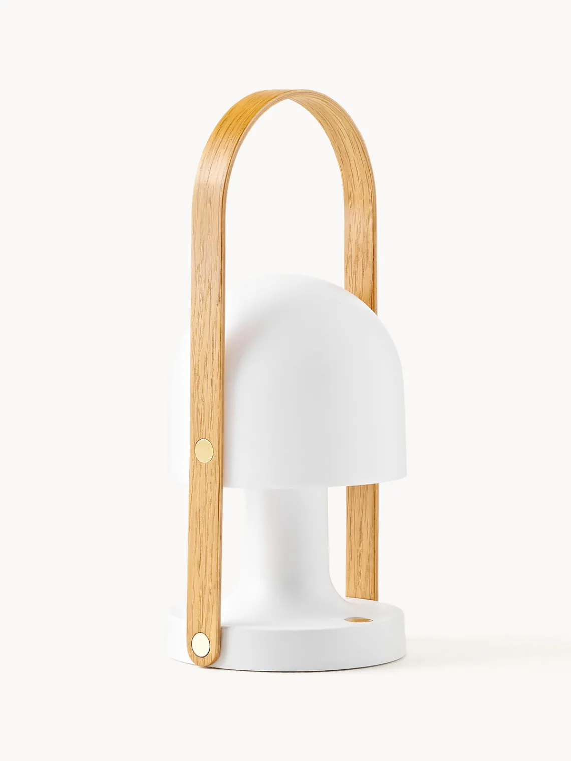 Lámparas De Mesa|Lámparas De Techo>Marset Lámpara de mesa LED regulable Followme, con pantalla orientable Blanco, madera de roble