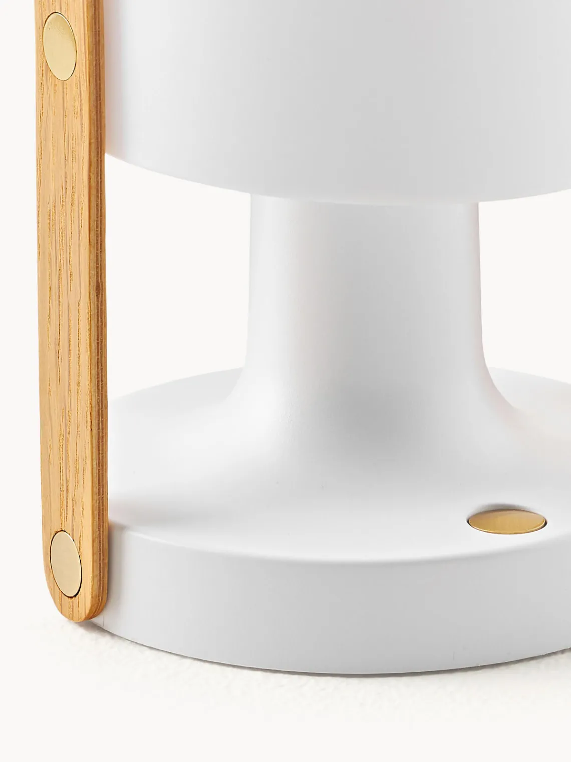 Lámparas De Mesa|Lámparas De Techo>Marset Lámpara de mesa LED regulable Followme, con pantalla orientable Blanco, madera de roble