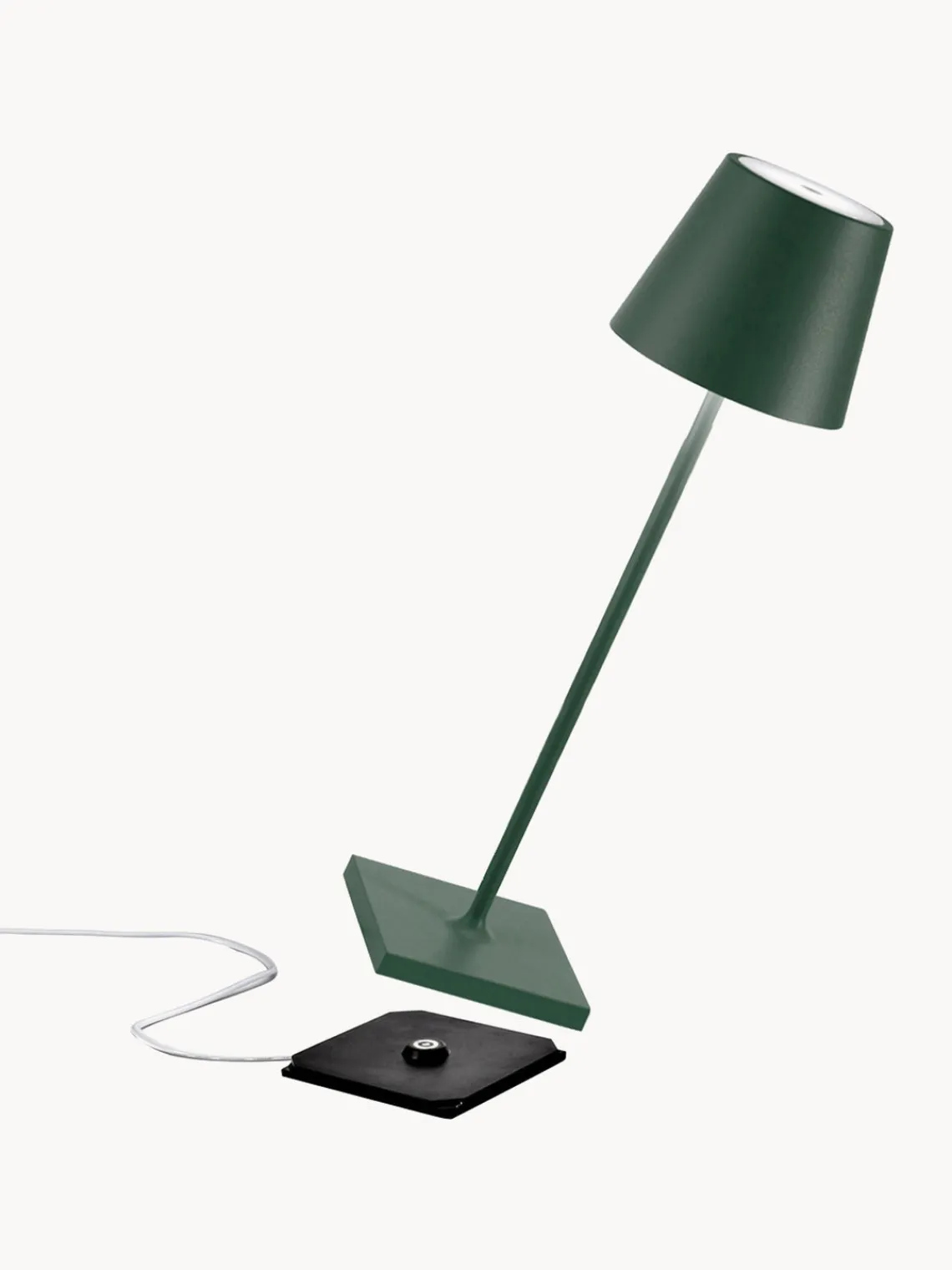 New Lámpara de mesa LED regulable Poldina, portátil Lámparas De Mesa De Exterior|Lámparas De Techo