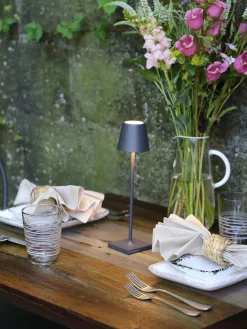 Best Lámpara de mesa LED regulable Poldina, portátil Lámparas De Mesa De Exterior|Lámparas De Techo