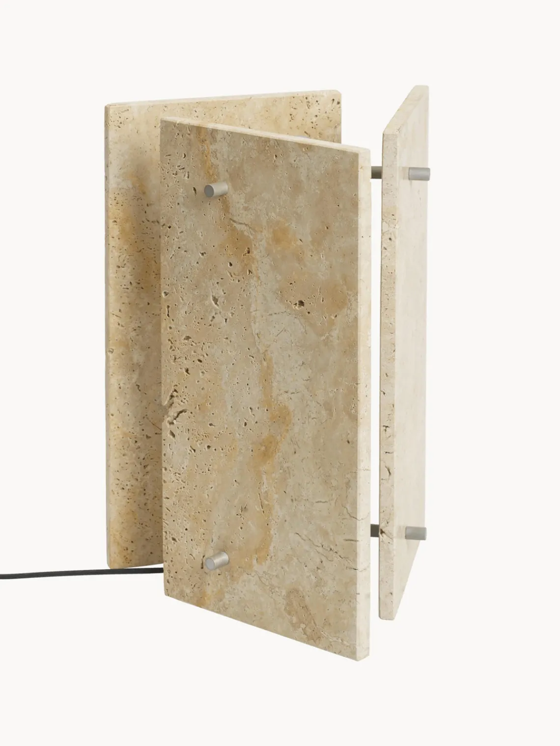 Best Lámpara de mesa LED regulable de travertino Oeste Lámparas De Mesa|Lámparas De Techo