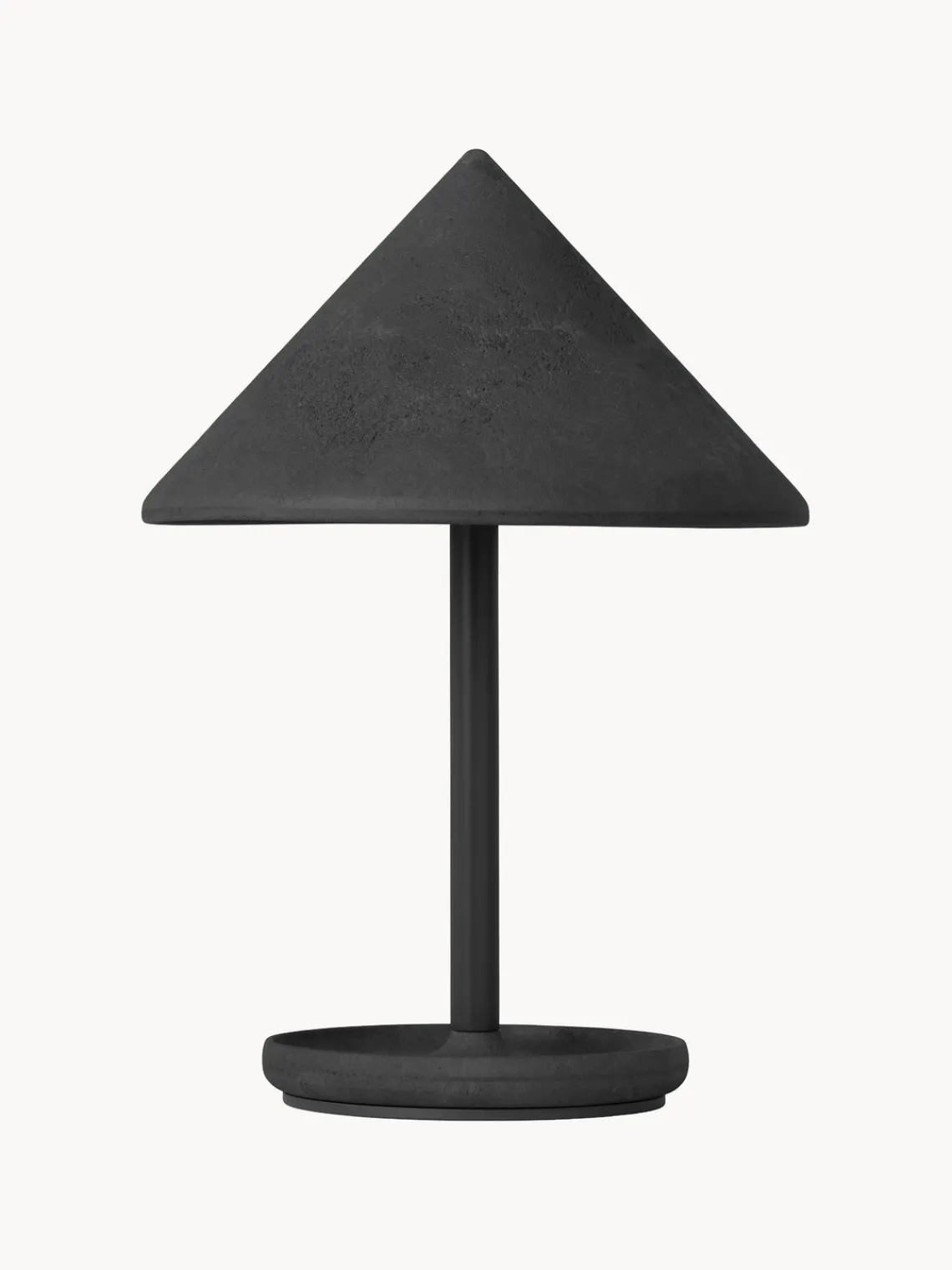 Lámparas De Mesa|Lámparas De Techo>Mater Lámpara de mesa LED regulable Terra, portátil Negro