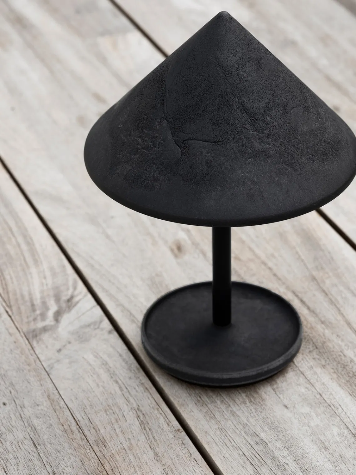 Lámparas De Mesa|Lámparas De Techo>Mater Lámpara de mesa LED regulable Terra, portátil Negro