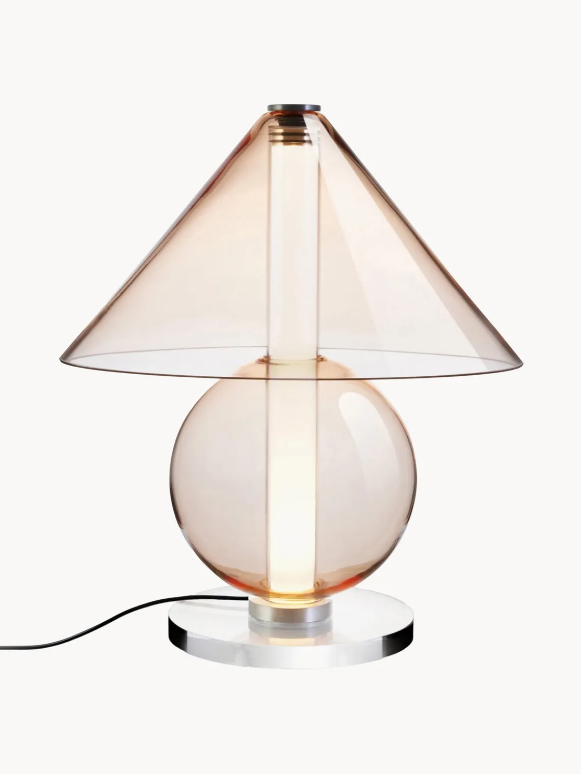 New Lámpara de mesa LED soplada regulable Fragile Lámparas De Mesa|Lámparas De Techo