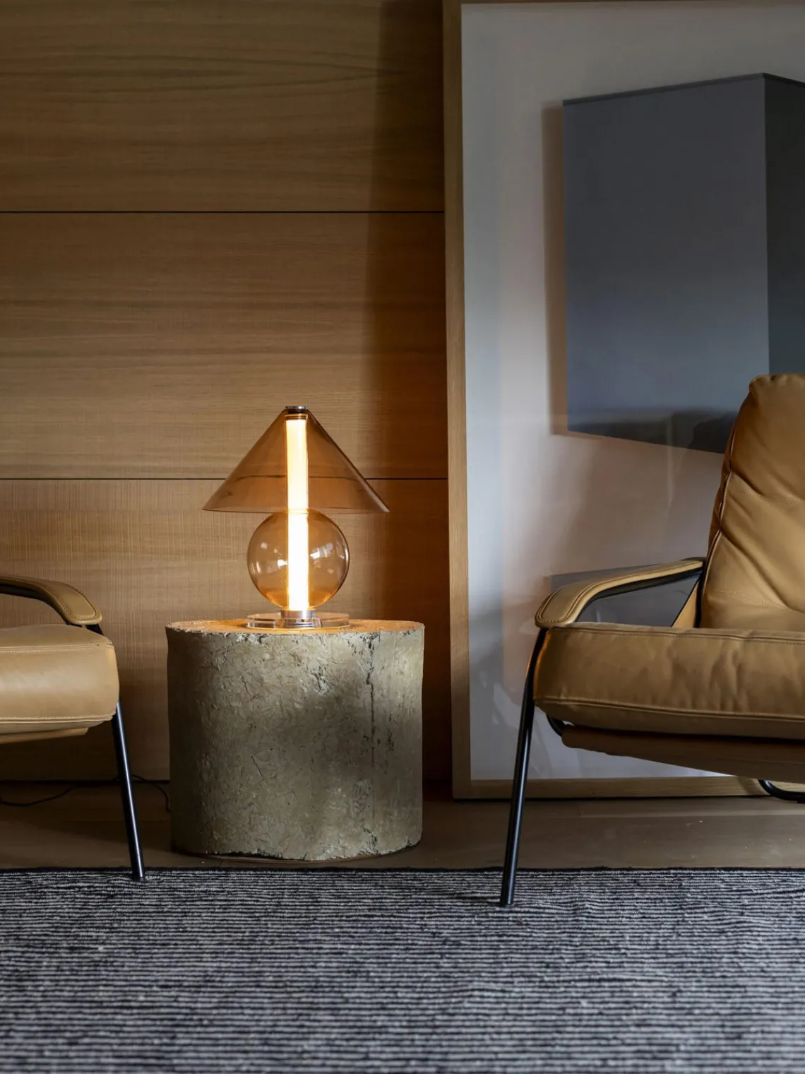 New Lámpara de mesa LED soplada regulable Fragile Lámparas De Mesa|Lámparas De Techo