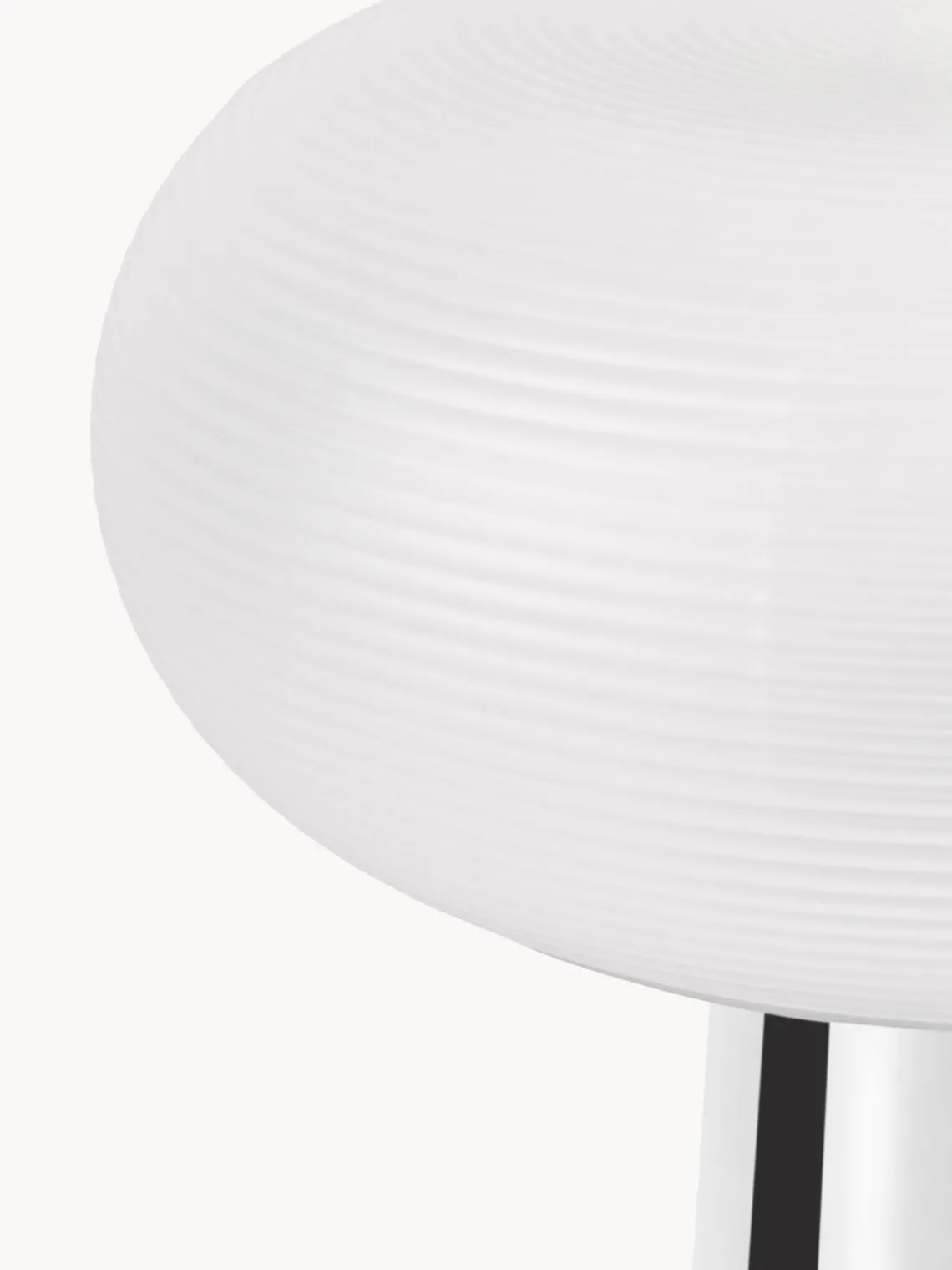 Lámparas De Mesa|Lámparas De Techo>Westwing Collection Lámpara de mesa Mariella Cromo, blanco