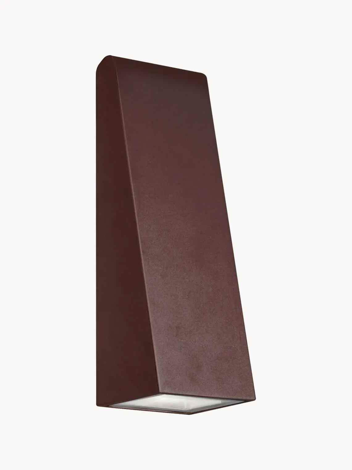 Apliques De Pared De Exterior|Apliques De Pared De Exterior>Artemide Lámpara de mesa mini LED Wedge Rojo óxido