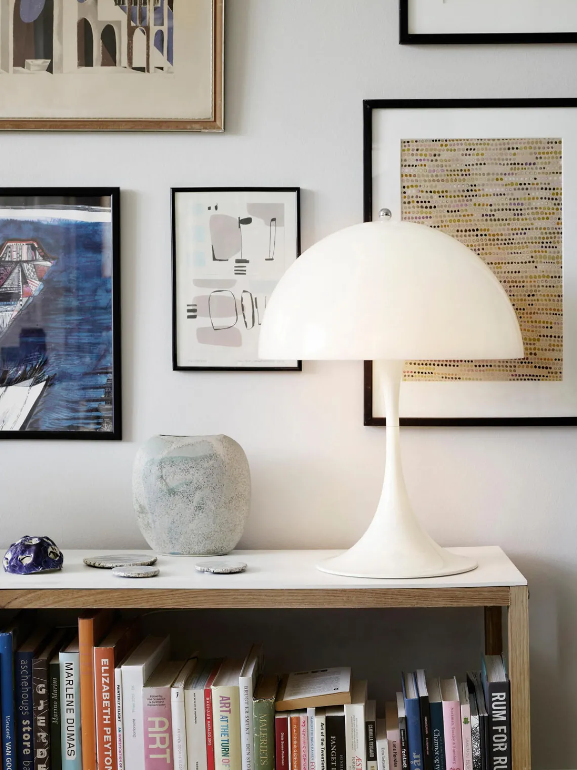 New Lámpara de mesa Panthella de diseño Verner Panton, 55 cm Lámparas De Mesa|Lámparas De Techo