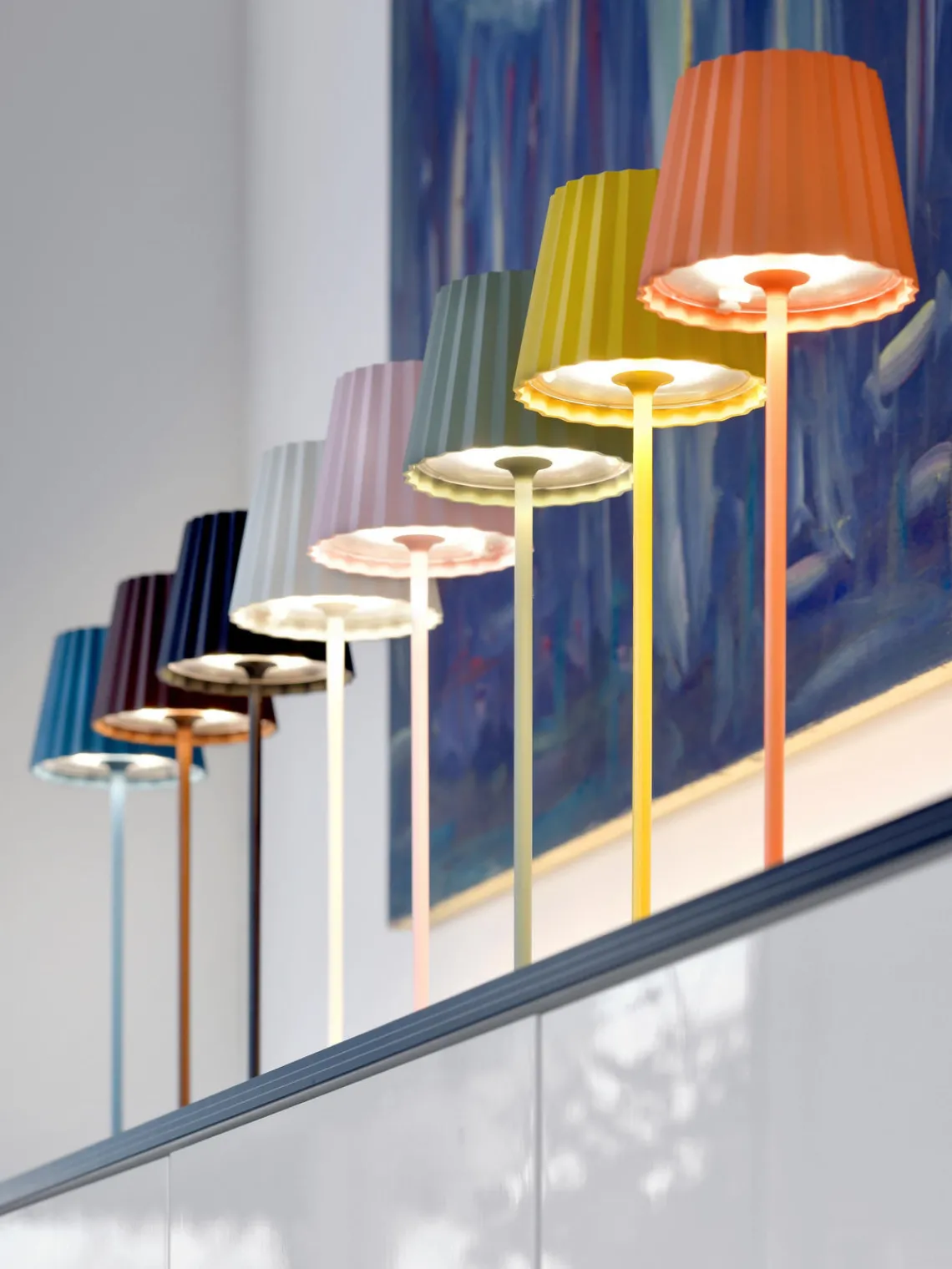 Sale Lámpara de mesa para exterior LED regulable Trellia, portátil Lámparas De Mesa De Exterior|Lámparas De Techo