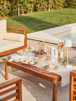 Sale Lámpara de mesa para exterior LED regulable Trellia, portátil Lámparas De Mesa De Exterior|Lámparas De Techo