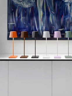 Sale Lámpara de mesa para exterior LED regulable Trellia, portátil Lámparas De Mesa De Exterior|Lámparas De Techo