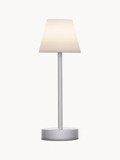 Lámparas De Mesa De Exterior|Lámparas De Techo>NewGarden Lámpara de mesa para exterior LED regulable táctil Lola, portátil Blanco, plateado