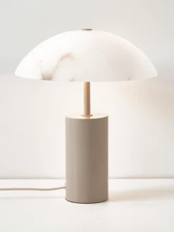 Lámpara de mesa pequeña de alabastro Essi Lámparas De Mesa|Lámparas De Techo