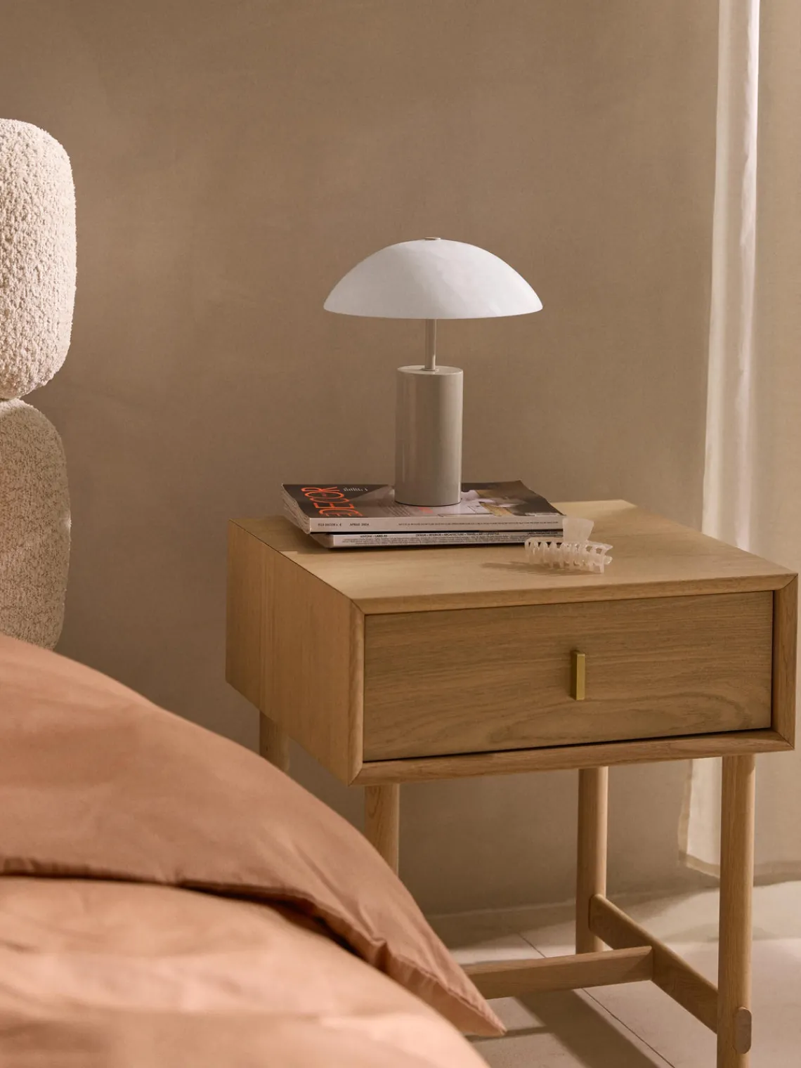 Lámpara de mesa pequeña de alabastro Essi Lámparas De Mesa|Lámparas De Techo