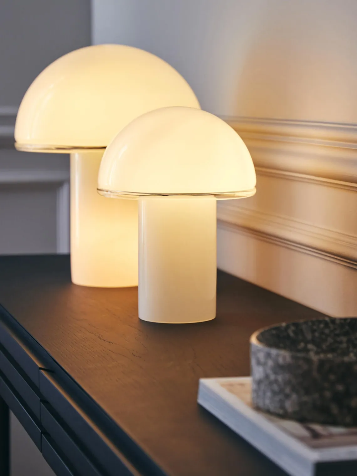 Lámpara de mesa pequeña artesanal Onfale Lámparas De Mesa|Lámparas De Techo