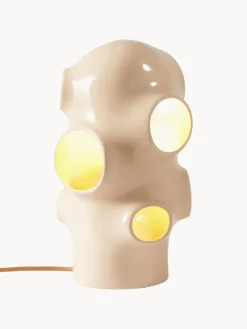 Lámparas De Mesa|Lámparas De Techo>POLSPOTTEN Lámpara de mesa pequeña artesanal Bull Beige claro