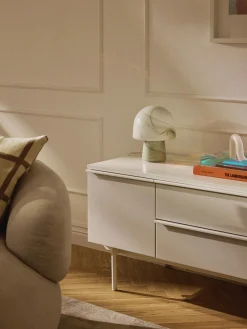 Best Lámpara de mesa pequeña con efecto mármol Talia Lámparas De Mesa|Lámparas De Techo