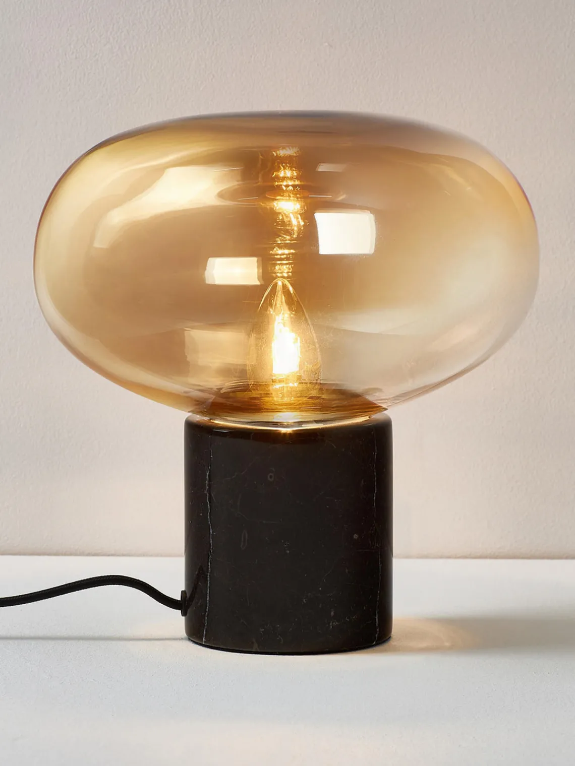 Lámparas De Mesa|Lámparas De Techo>Westwing Collection Lámpara de mesa pequeña de mármol Alma