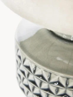 Clearance Lámpara de mesa pequeña de cerámica Monica Lámparas De Mesa|Lámparas De Techo