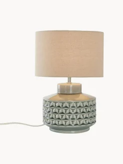 Clearance Lámpara de mesa pequeña de cerámica Monica Lámparas De Mesa|Lámparas De Techo