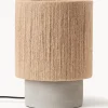 Outlet Lámpara de mesa pequeña de yute Galea Lámparas De Mesa|Lámparas De Techo